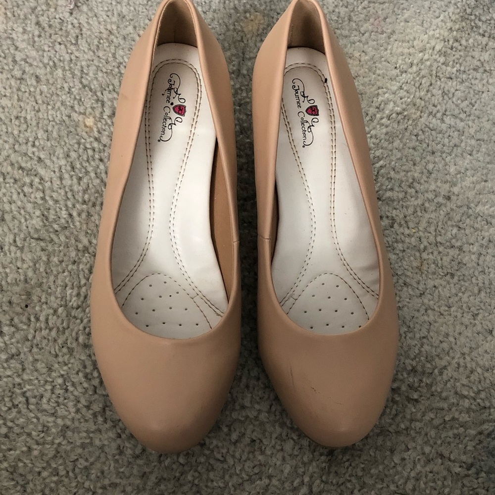 Nude heels